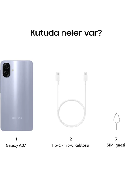 Samsung Galaxy A07 / 128GB - 4GB RAM (Samsung Türkiye Garantili) - Görsel 12