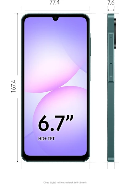 Samsung Galaxy A07 / 128GB - 4GB RAM (Samsung Türkiye Garantili) - Görsel 7